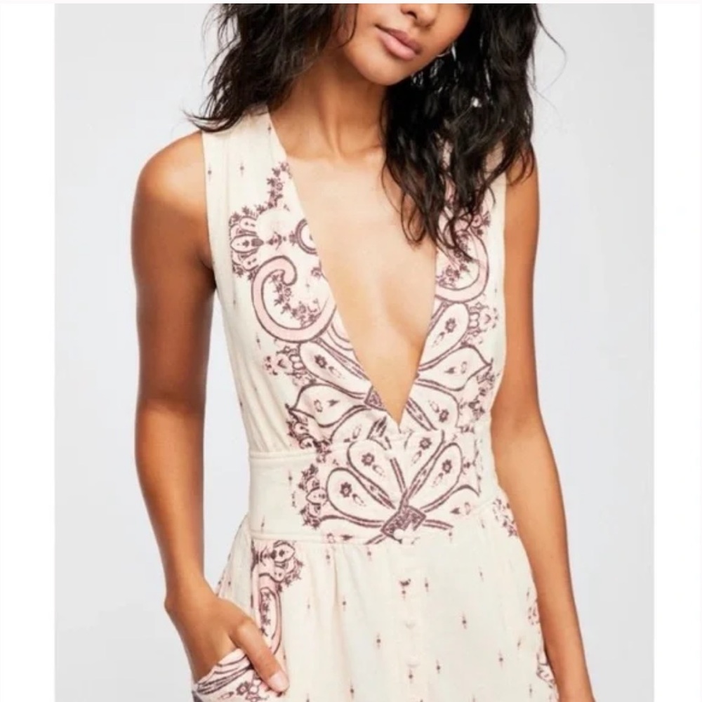 Free People Setting Sun Jumpsuit - S